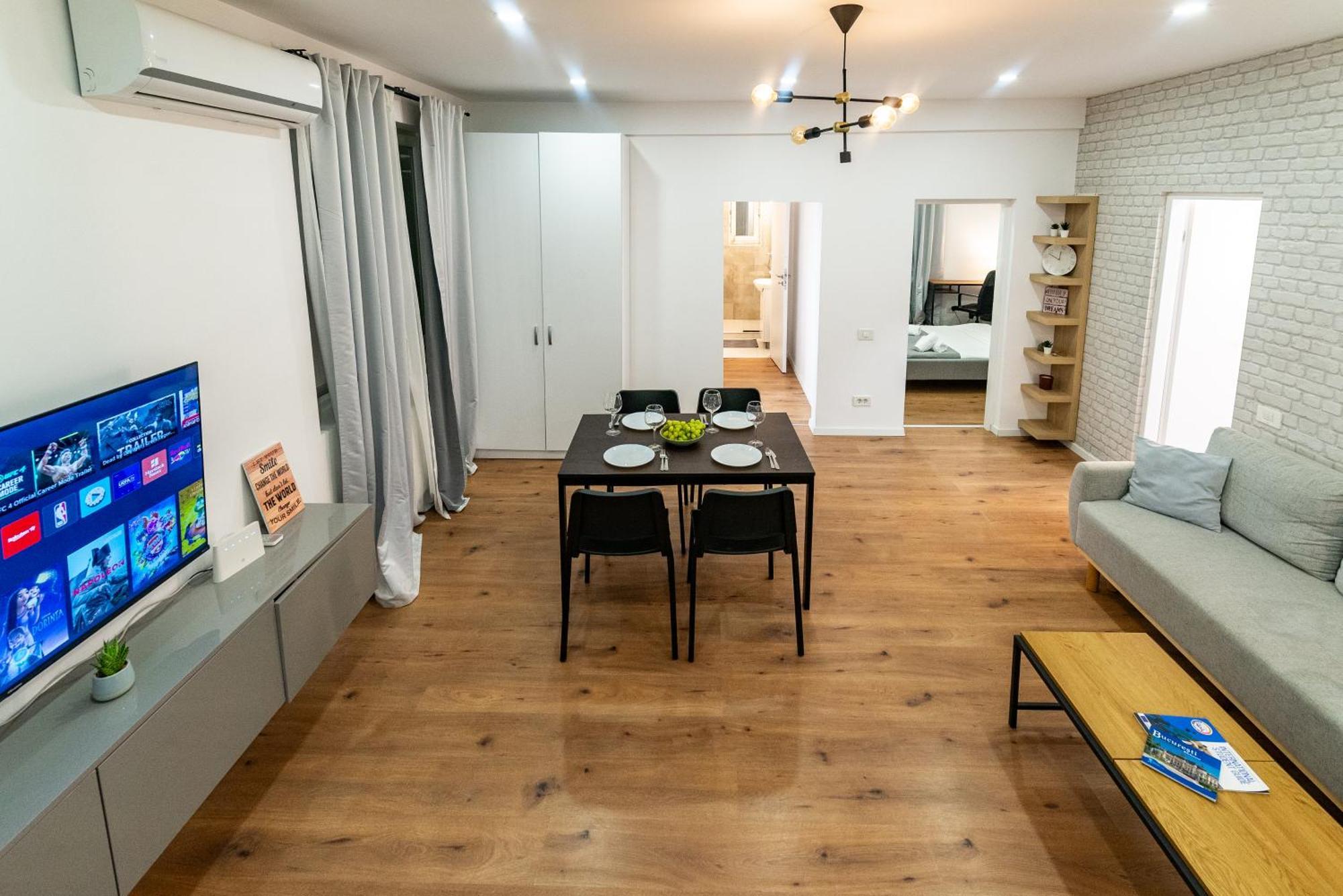 בוקרשט Ultracentral Spacious Apartment 4Br מראה חיצוני תמונה